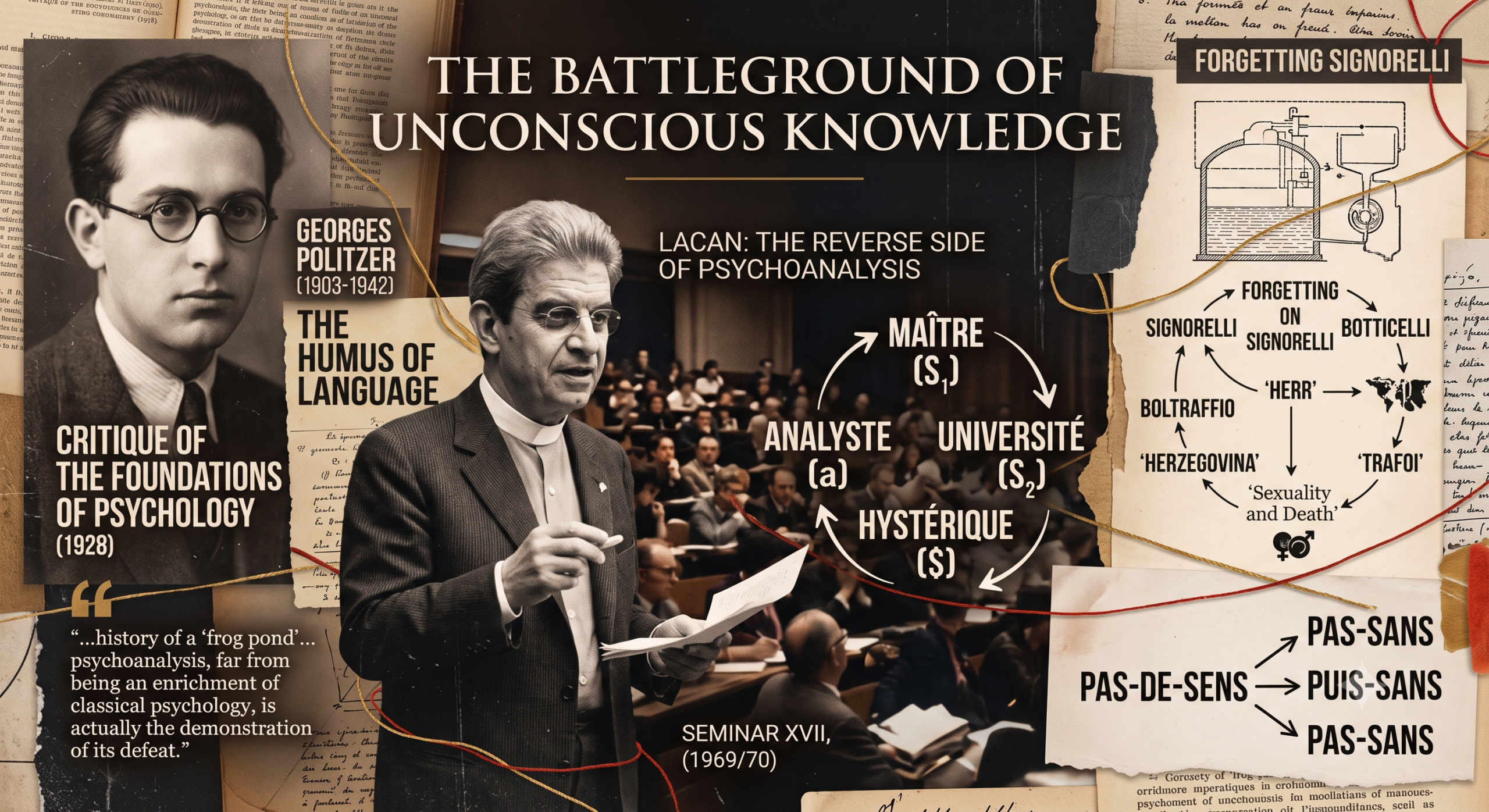 Psychoanalysis Upside Down; Book XVII